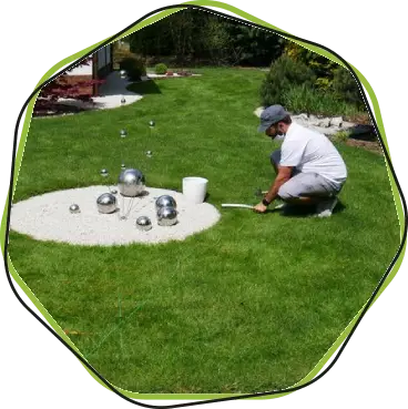 Inštalovanie robotickej kosačky na záhrade